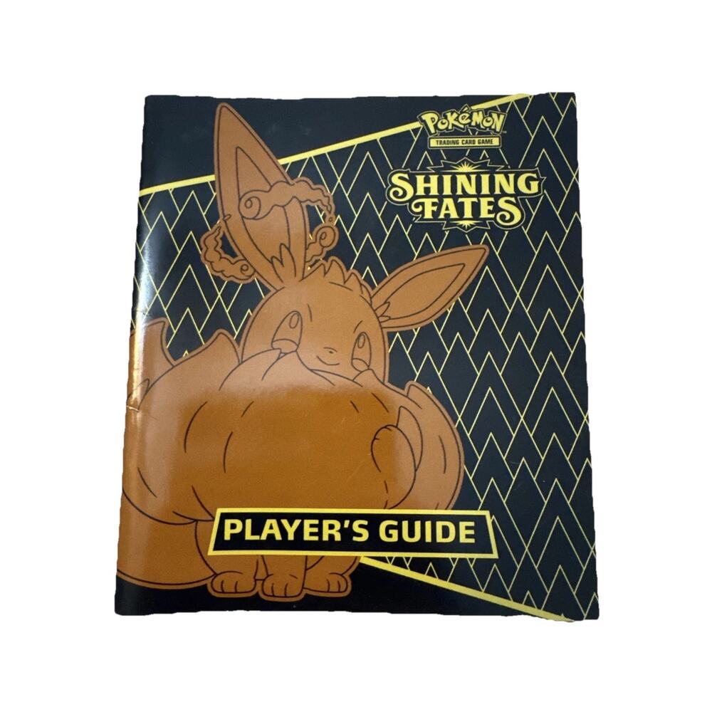 Pokemon Shining Fates Player’s Guide ETB Booklet TCG Collector’s Guide New
